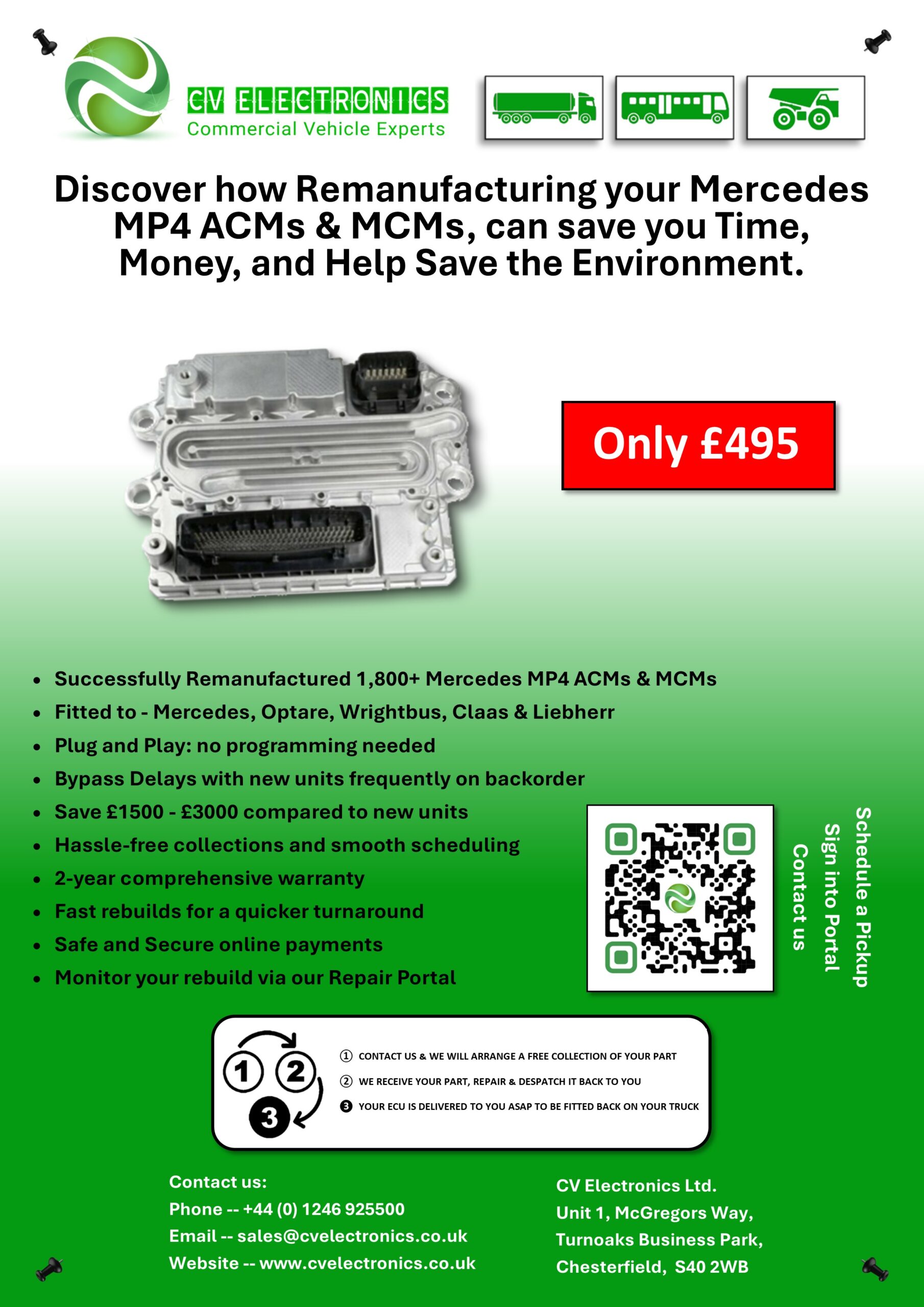 SELFMAILER Merc ACMs AND MCMs inner | CV Electronics Ltd SELFMAILER Merc ACMs AND MCMs inner