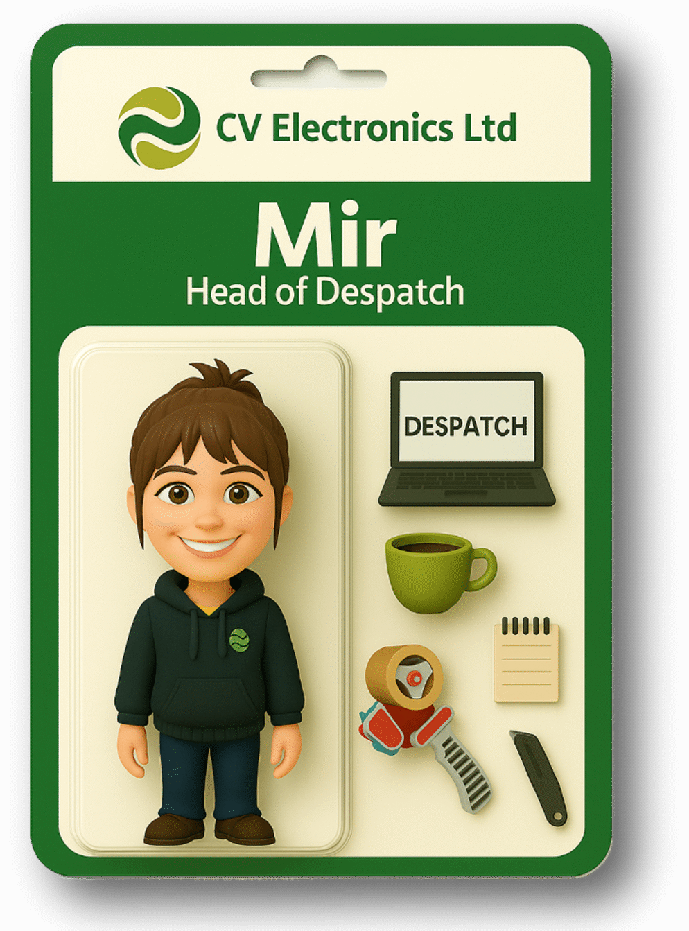 Mir Lockley | CV Electronics Ltd Mir Lockley