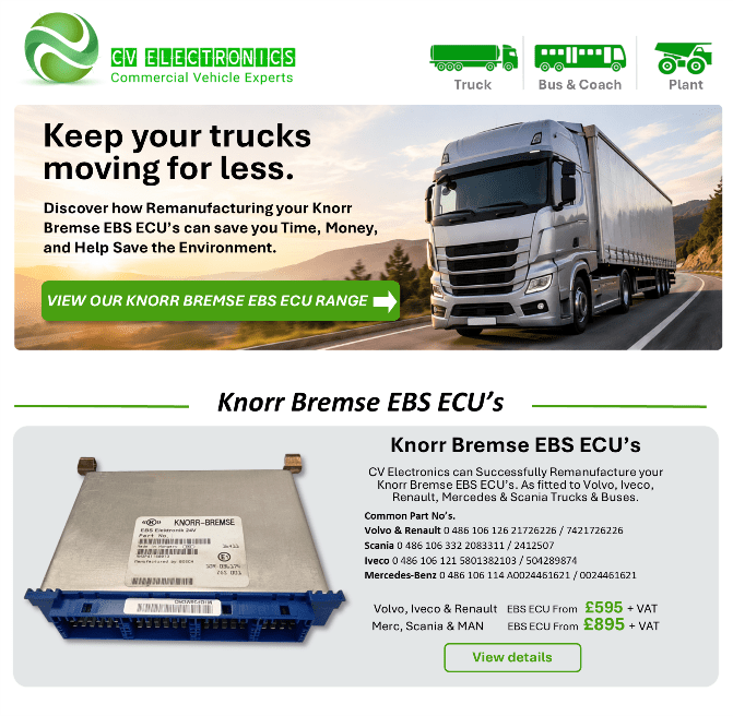Knorr Bremse EBS ECUs