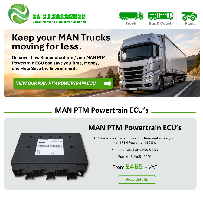 MAN PTM Powertrain ECU