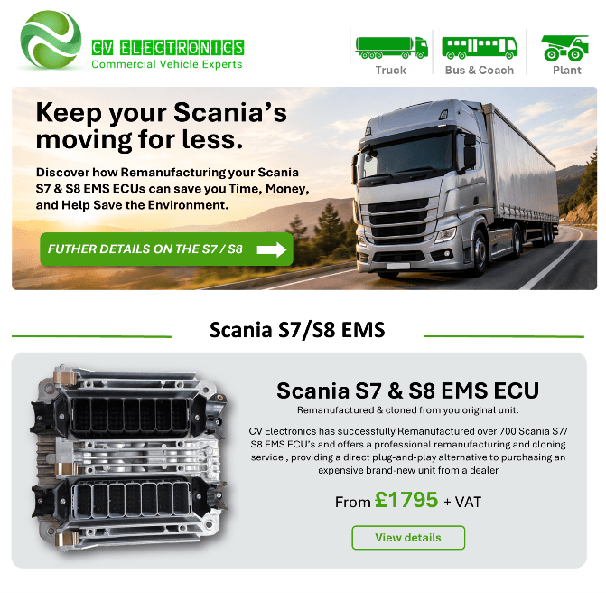 Scania S7 S8 EMS
