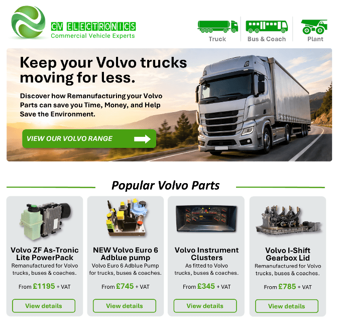 Popular Volvo Parts