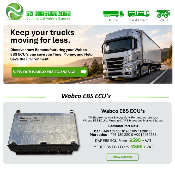 Wabco EBS ECUs