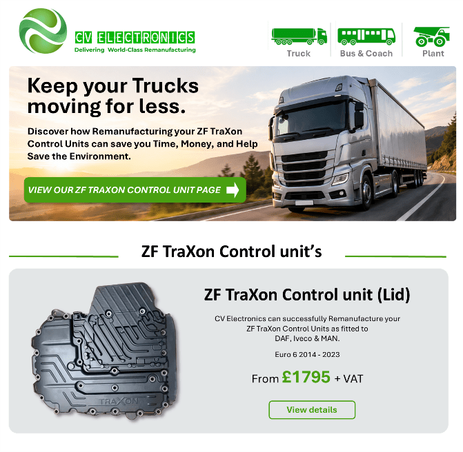 ZF TraXon Control Units